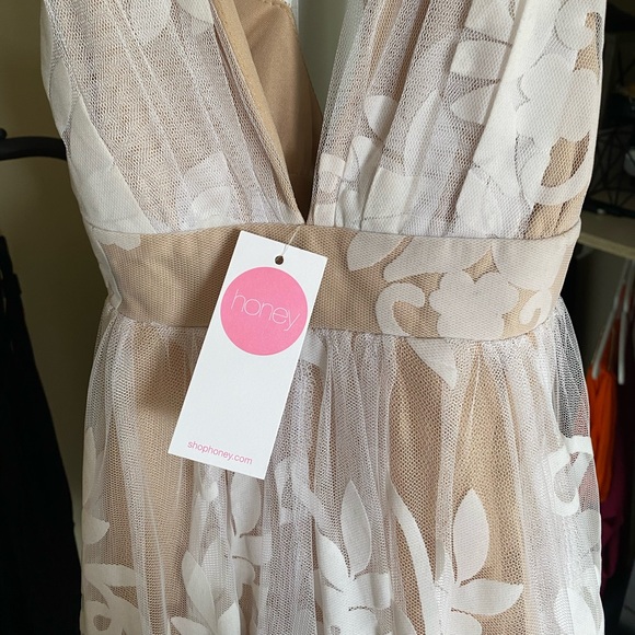 Honey (Chelsea) Tule Cocktail Dress - Picture 2 of 3